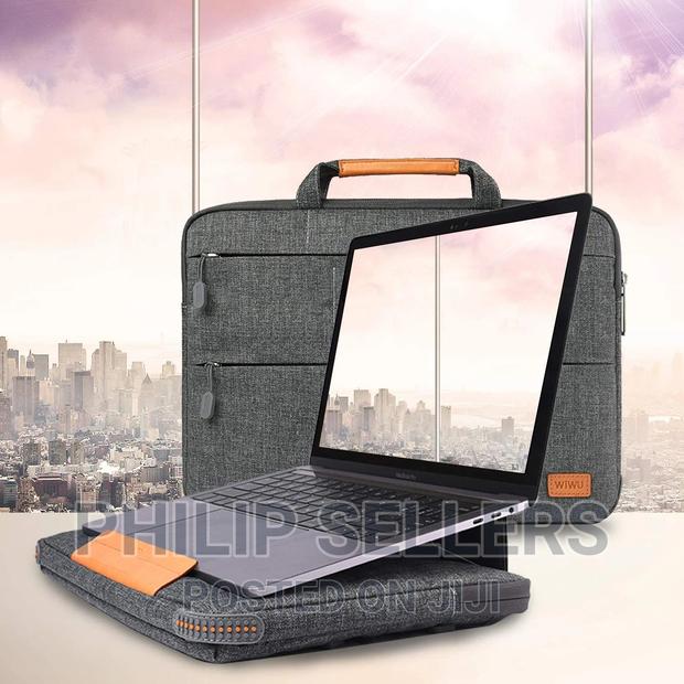 Sleeve Case Wiwu Qb/T14 Smart Stand Grey/Black - thumbnail 2