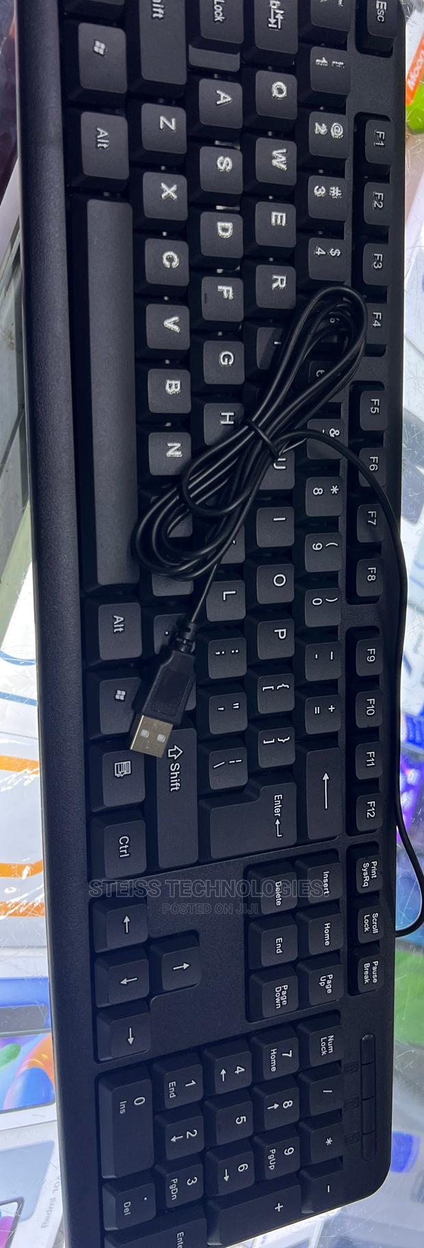 Wired Black Keyboard. - thumbnail 5