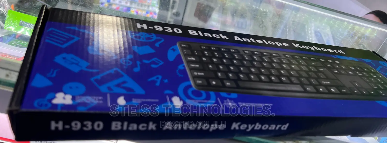 Wired Black Keyboard.
