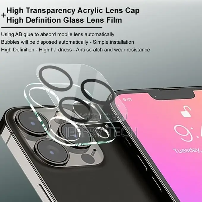 Camera Lens Tempered Glass Film With Lens13 Pro / 13 Pro Max