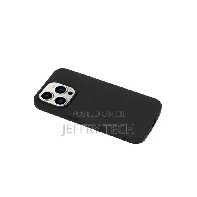 iPhone 14 Pro Silicone Phone Case(Black)