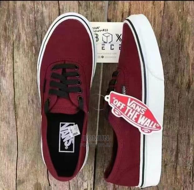 Maroon Vans Sale - main view