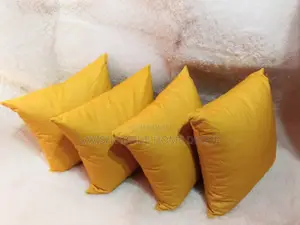 Mustard Yellow Plain Color Throw Pillow Covers