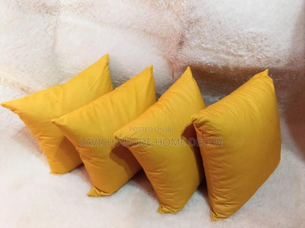 Mustard Yellow Plain Color Throw Pillow Covers