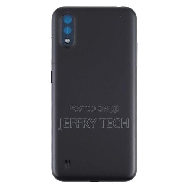 Battery Back Cover for Samsung Galaxy A01(Black) - thumbnail 2