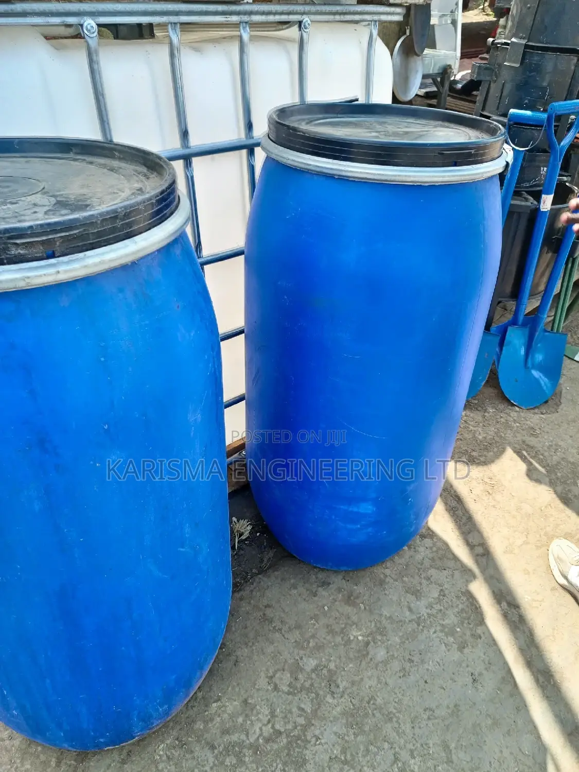 Garbage Tanks Water Tanks
