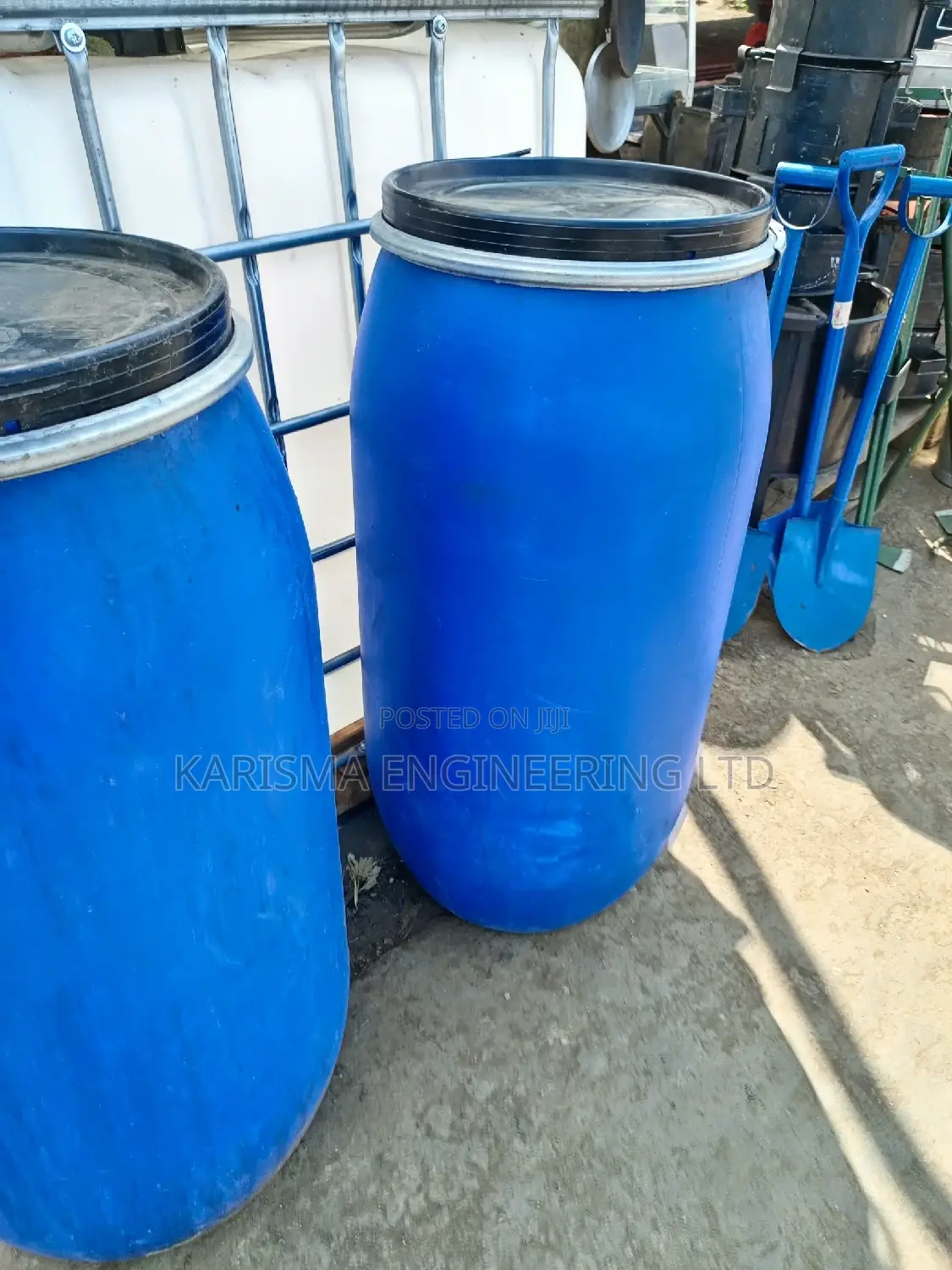 Garbage Tanks Water Tanks