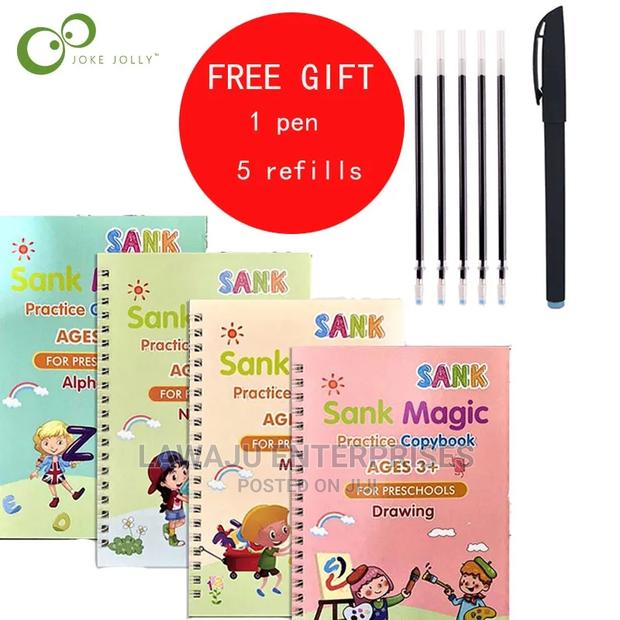 4in1 Sank Magic Practice Copy Books For Pre-schoolers - thumbnail 3