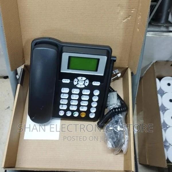 Single Sim Card GSM Fixed Wireless Landline Phone - main view