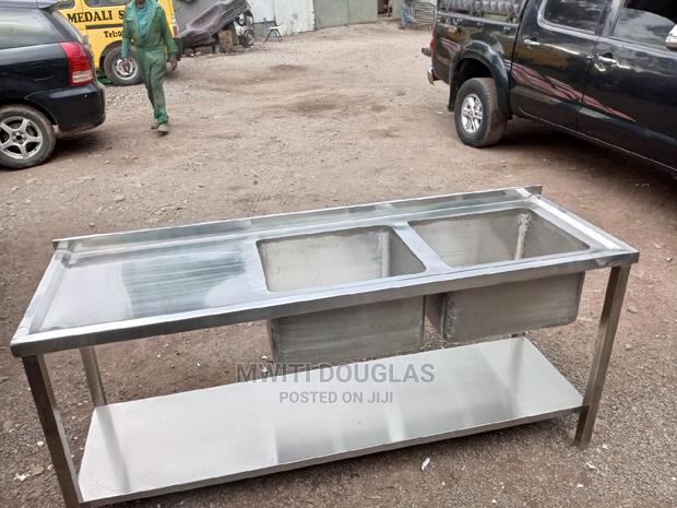 Heavy Gauge Double Sink Bowl