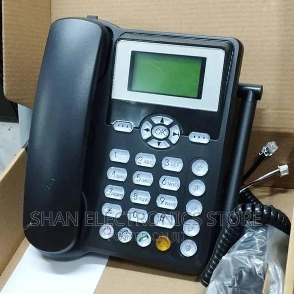 Wireless Landline Phone GSM SMS FM Single SIM - main view