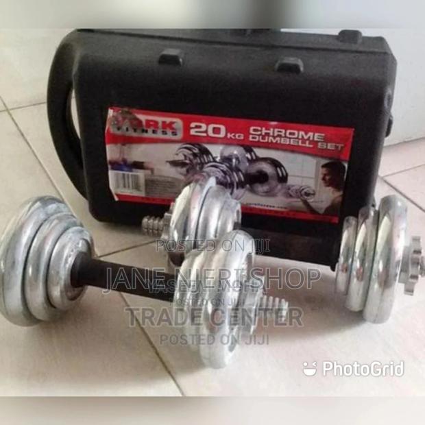 New 20 Kg Dumbells