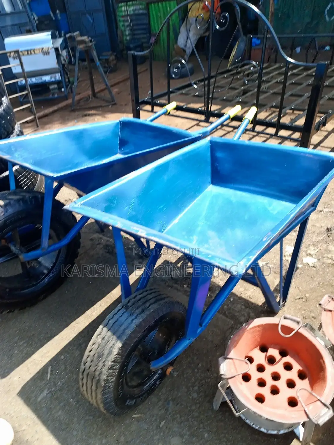 A Wheelbarrow Strong Good for Construction