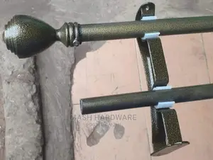 Coated Curtain Brackets, Flower Ends, End Cup,