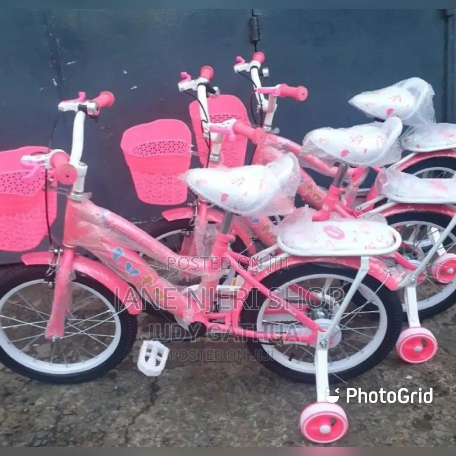Size 12 Pink Bike