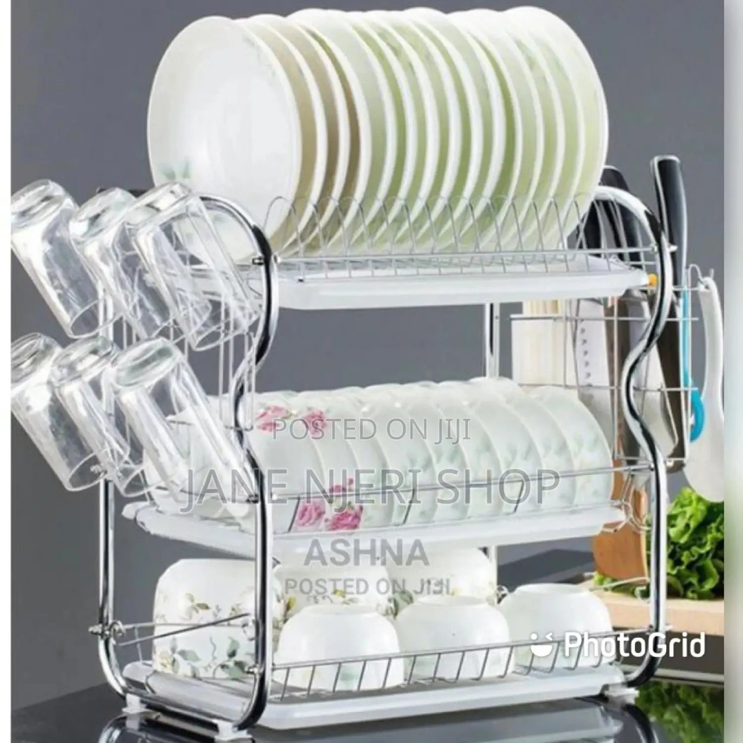 3 Tire Dish Rack