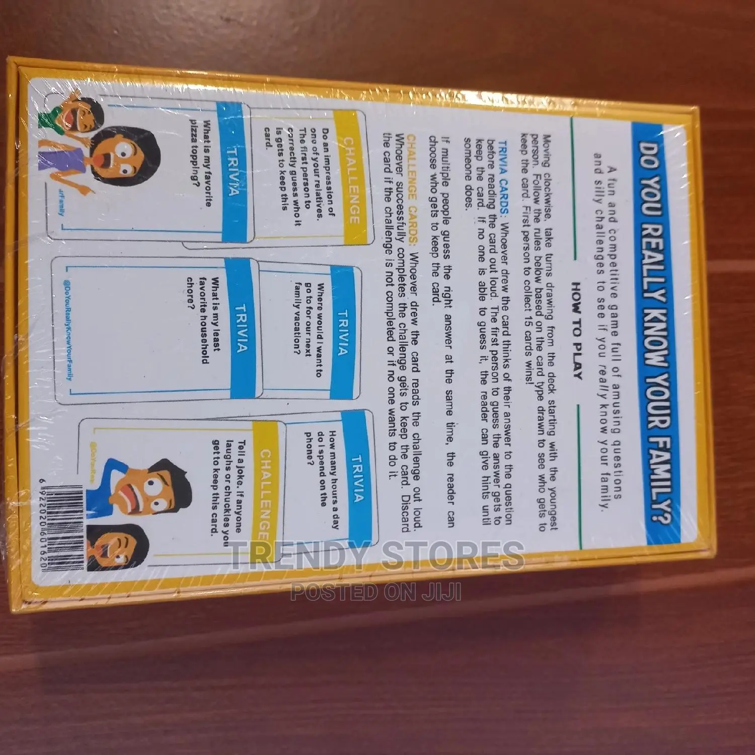 Do You Really Know Your Family? Family Fun Card Game