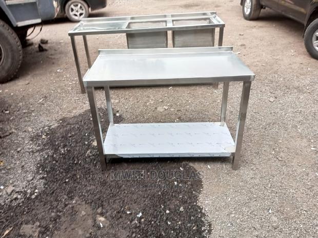 Stainless Steel Working Table And - thumbnail 2