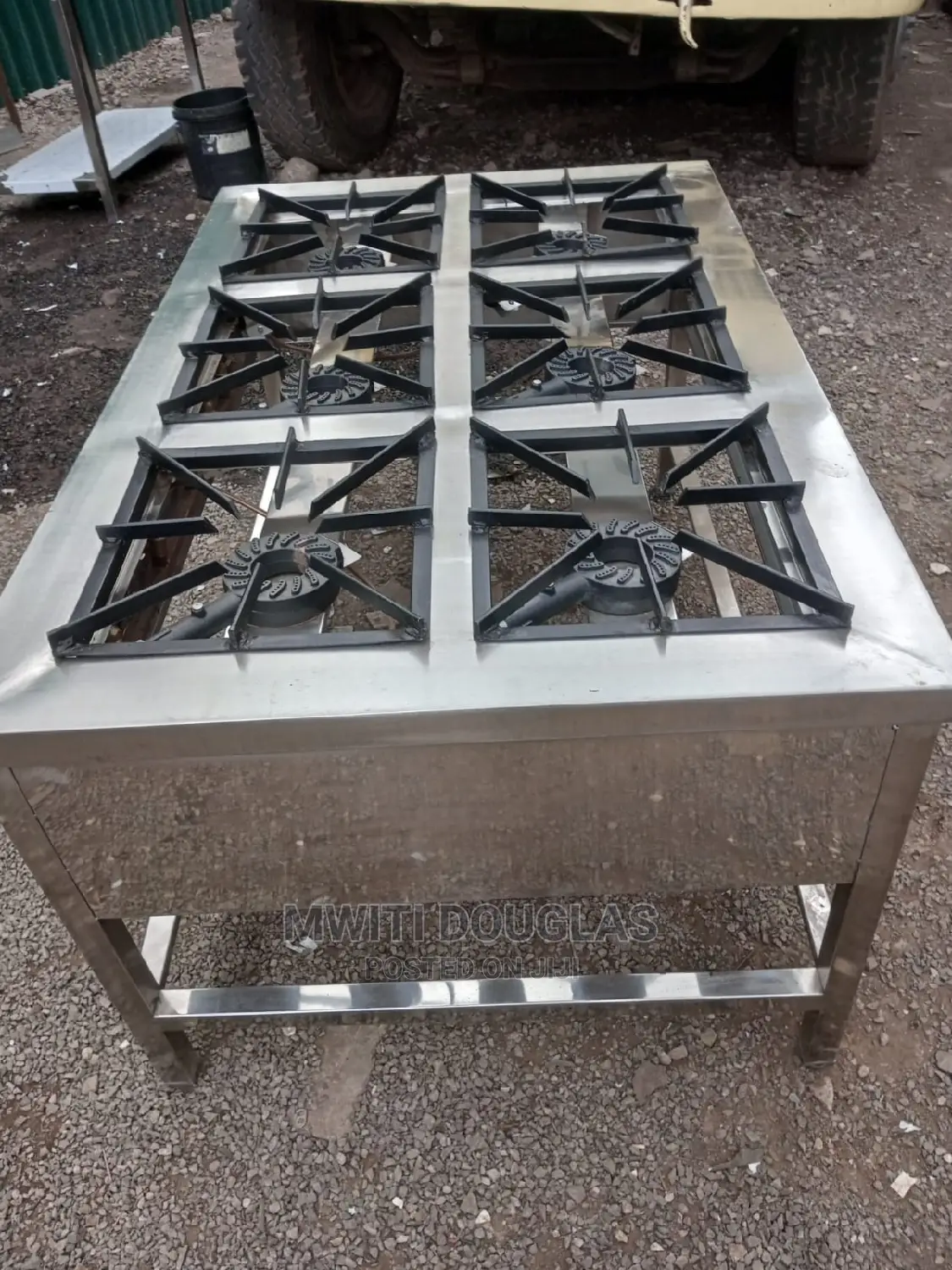 Six Burner Gas Cooker