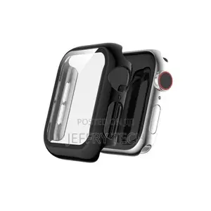 Apple Watch Series 5 4 40mm Plating Glass Case(Black)