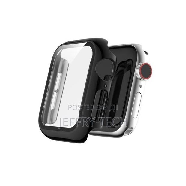 Apple Watch Series 5 4 40mm Plating Glass Case(Black) - main view