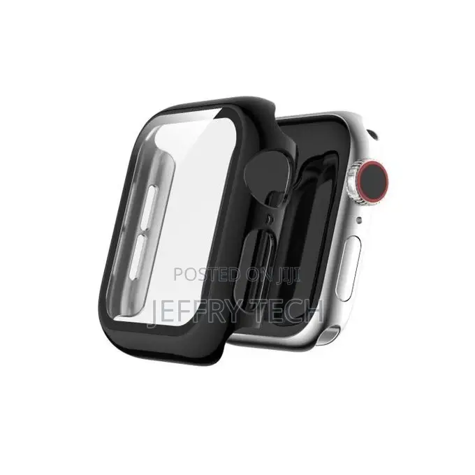 Apple Watch Series 5 4 40mm Plating Glass Case(Black)