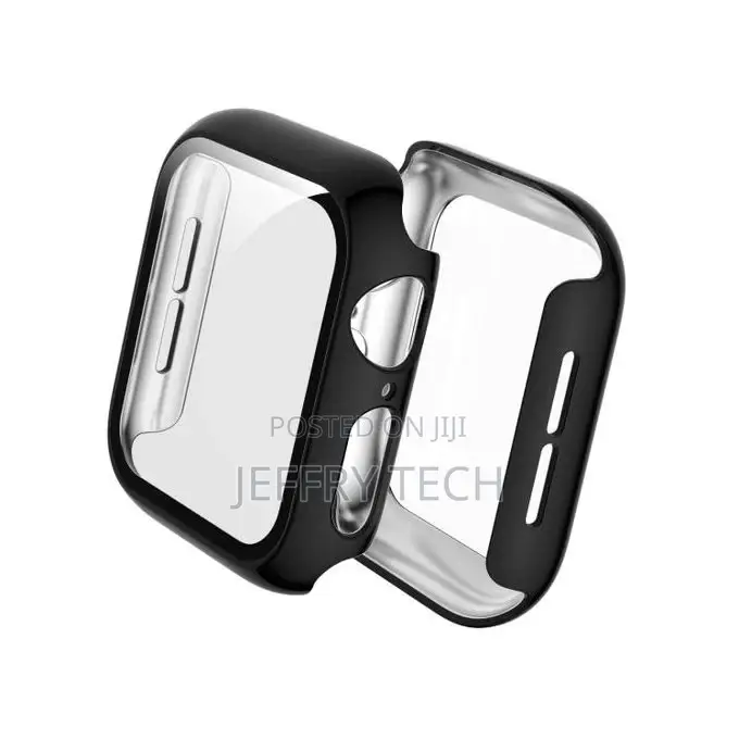 Apple Watch Series 5 4 40mm Plating Glass Case(Black)