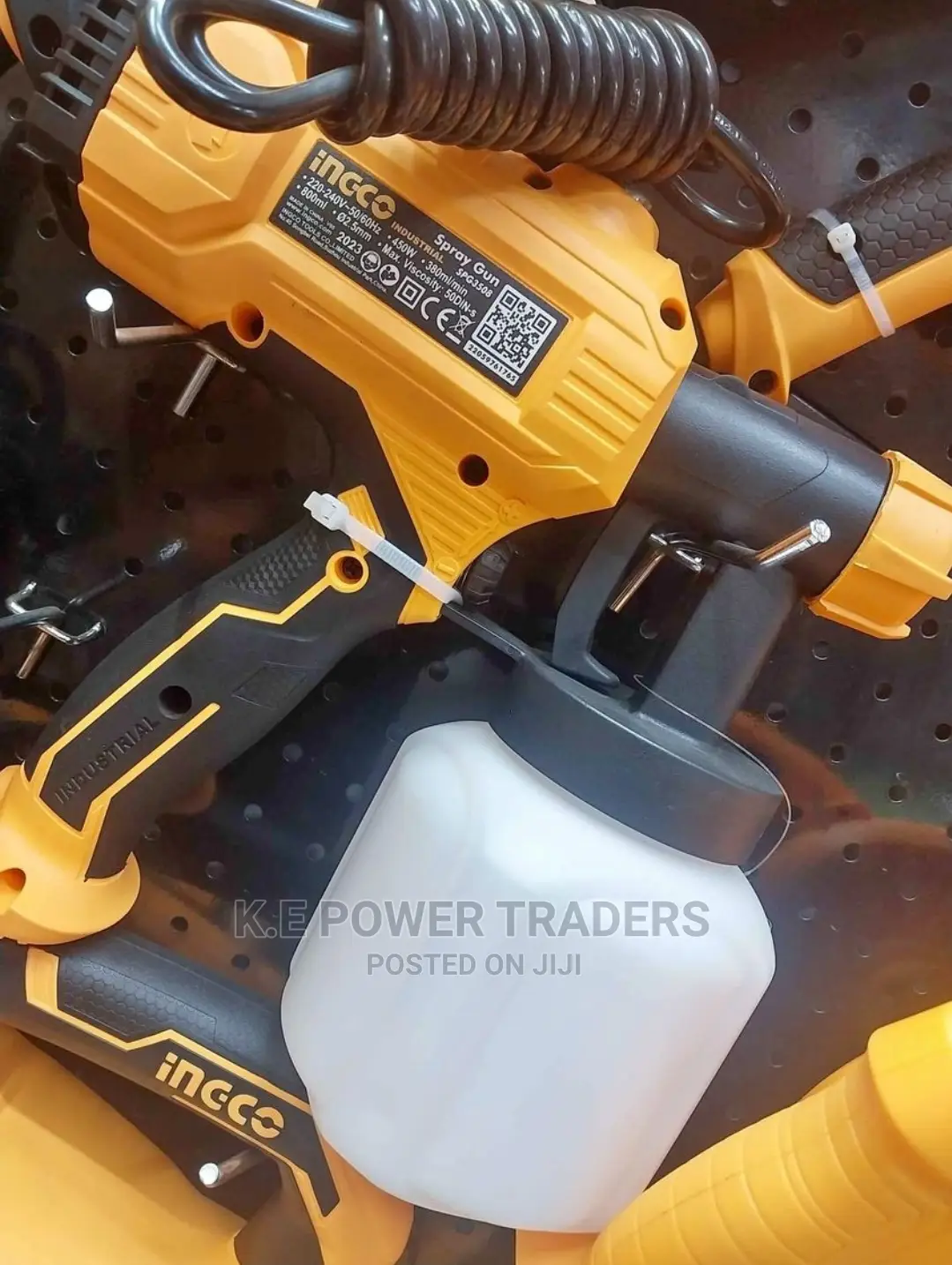 User Friendly 800ml 450watts Electric Spray Gun