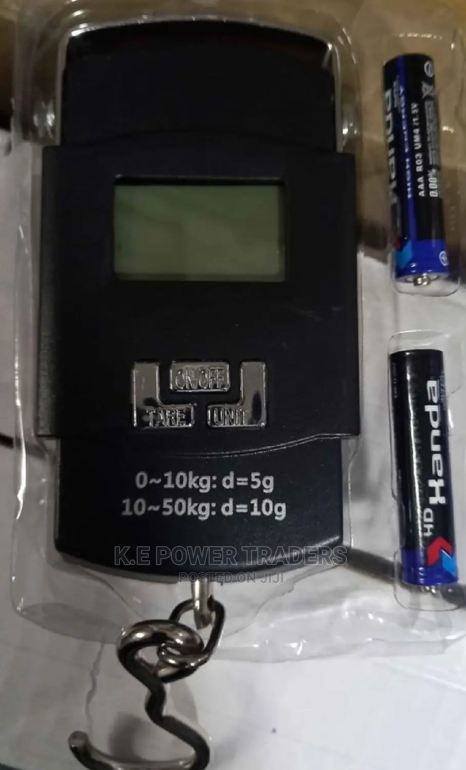 Small Portable 10g - 50kg Digital Hanging Scale