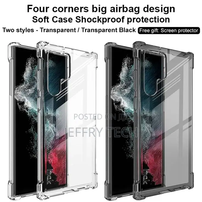 Samsung Galaxy S22 Ultra 5G TPU Phone Case (Transparent)