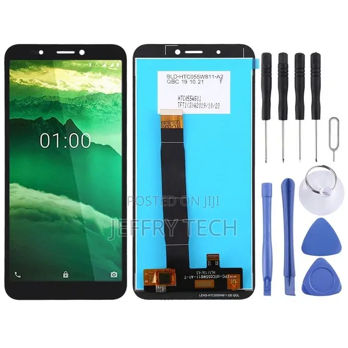 LCD Screen and Digitizer Fullembly for Nokia C1 (Black)