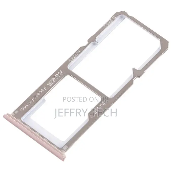 Dual SIM Card Tray + Micro SD Card Tray for OPPO A83(Rose G