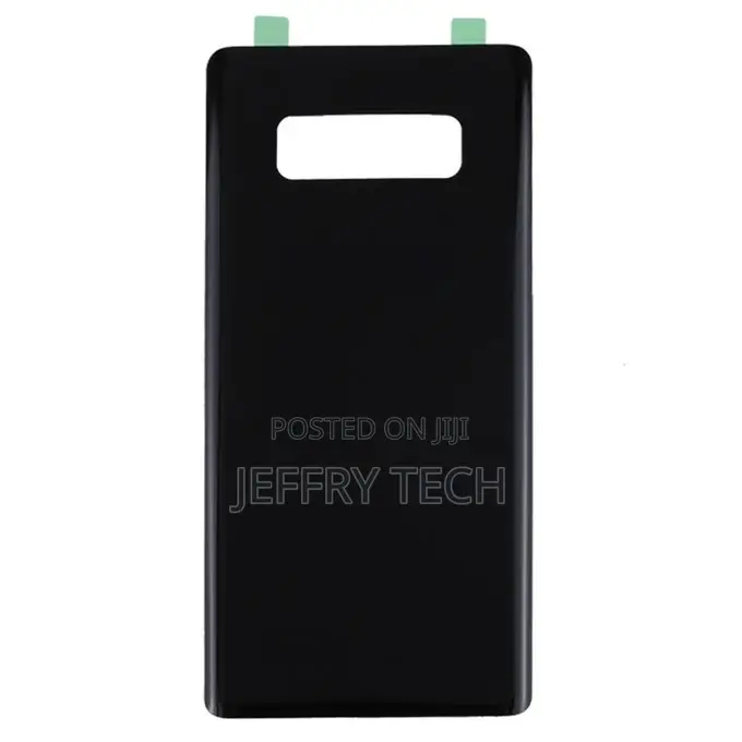 Battery Back Cover With Adhesive for Galaxy Note 8 (Black)