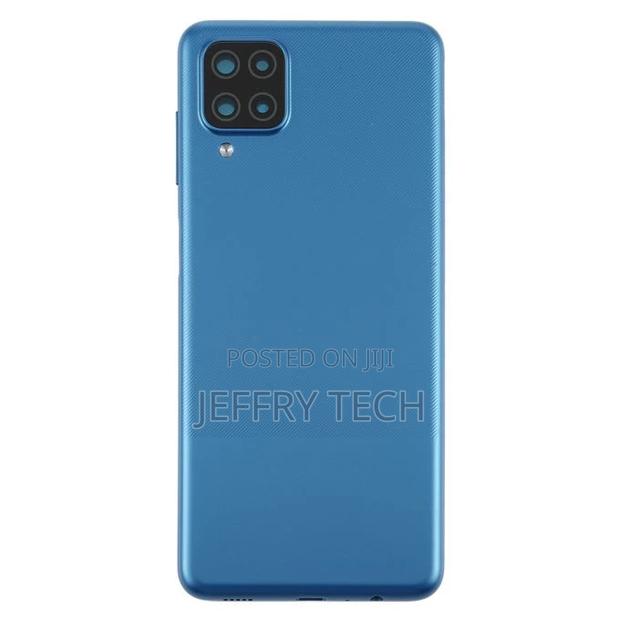 Battery Back Cover for Samsung Galaxy A12(Blue) - thumbnail 3