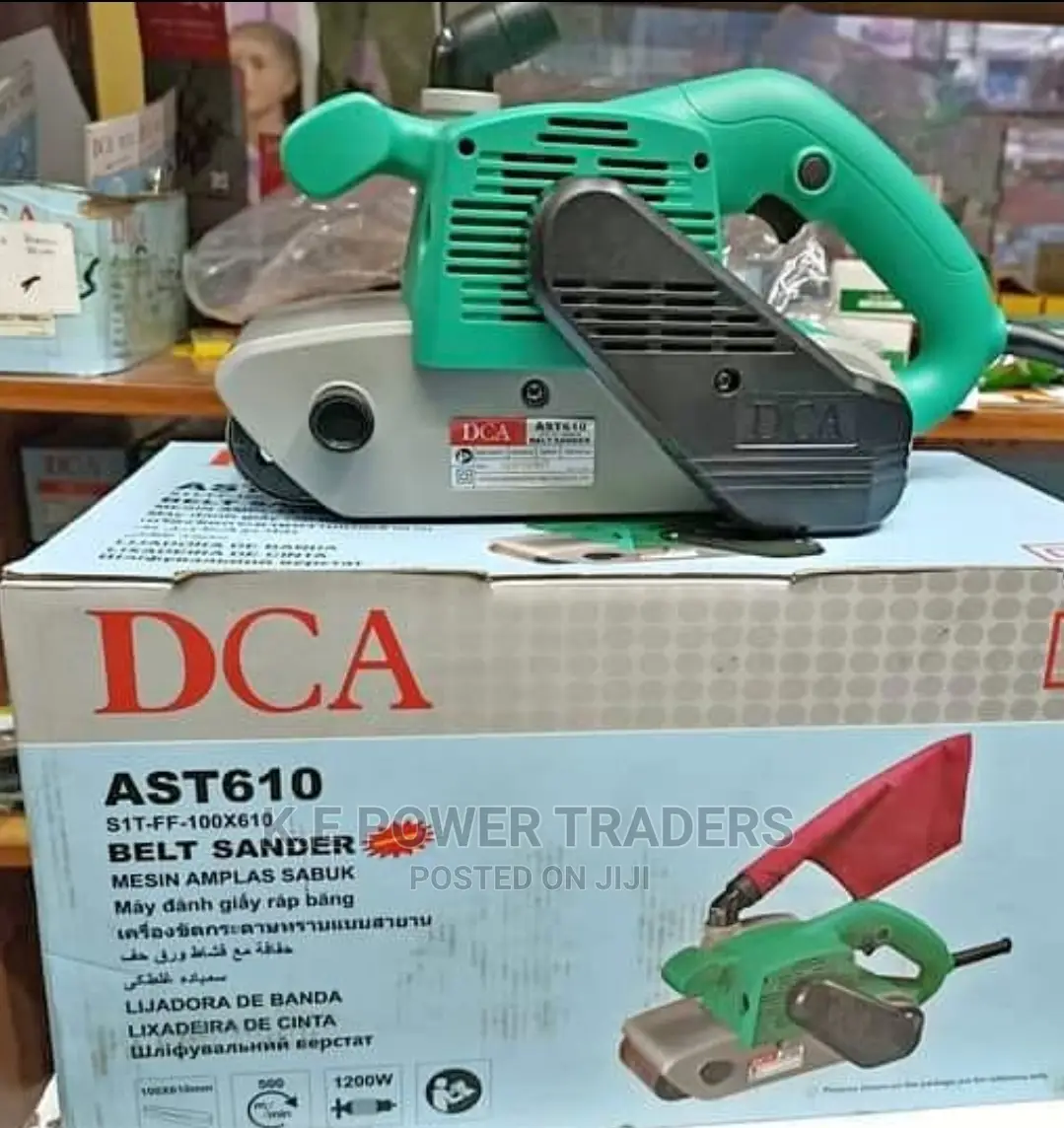 Eco-Friendly 1200watts DCA Belt Sander