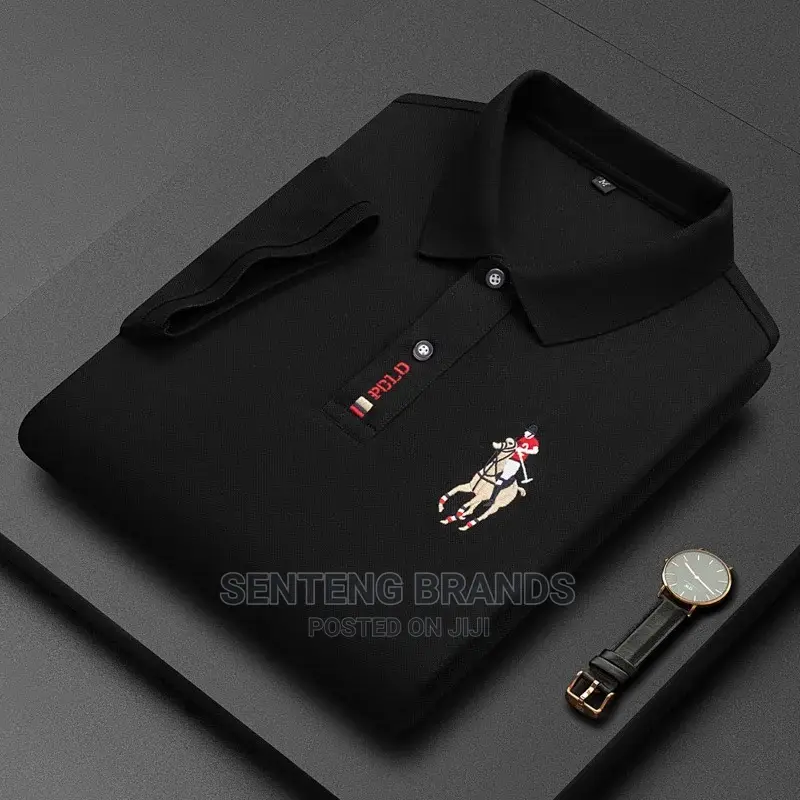 Black Classy Polo Tshirts