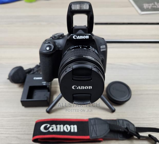 Canon EOS 2000D DSLR Camera With 18-55mm Lens (Black) - thumbnail 5