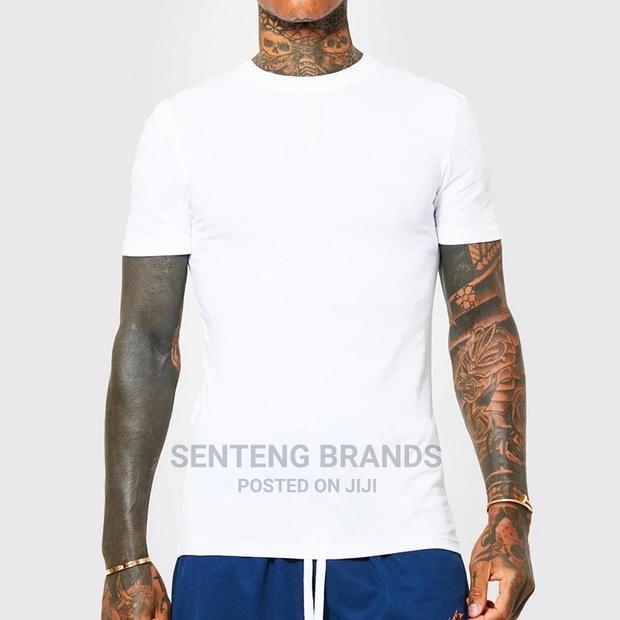 White Round Neck Tshirts - thumbnail 2
