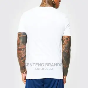 White Round Neck Tshirts
