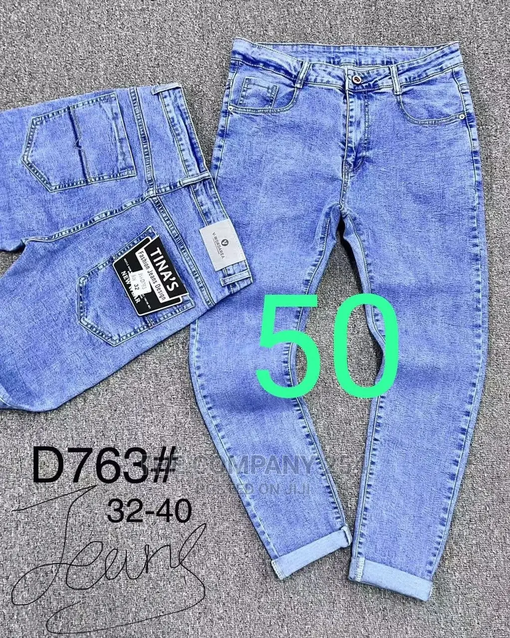 Legit Top Quality Men's Fashion Slim Fit Designer Jeans