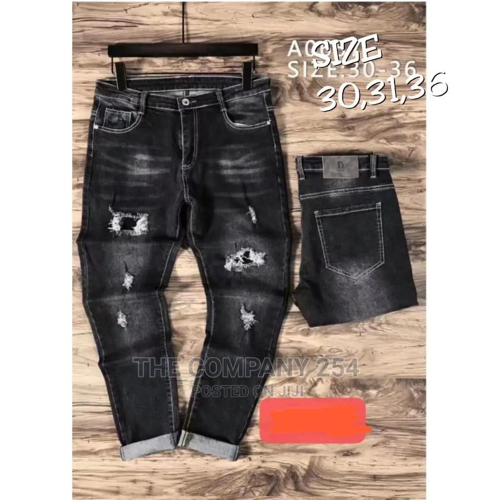 Legit Top Quality Men's Fashion Slim Fit Designer Jeans
