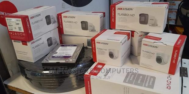 Hikvision 4 CCTV Cameras {Night Vision} 4 Channel DVR - main view