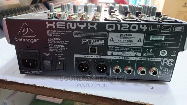 Behringer Q1204 USB Mixer - thumbnail 3