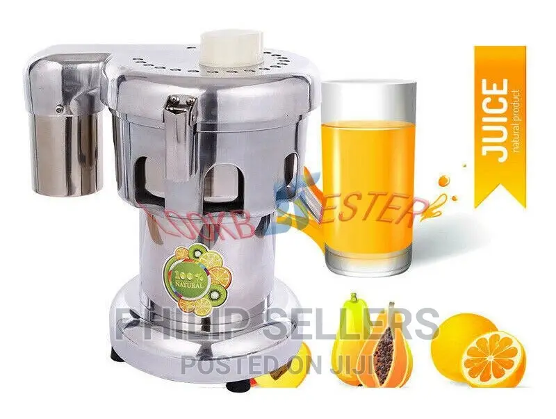 New Commercial Juice Extractor Vegetable Juicer, Single Bla