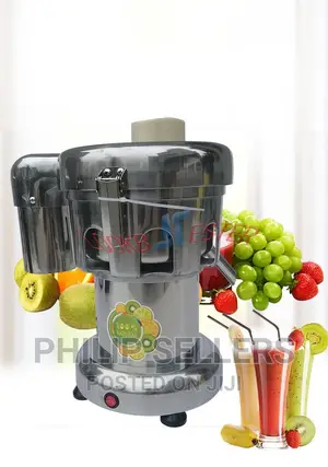 New Commercial Juice Extractor Vegetable Juicer, Single Bla