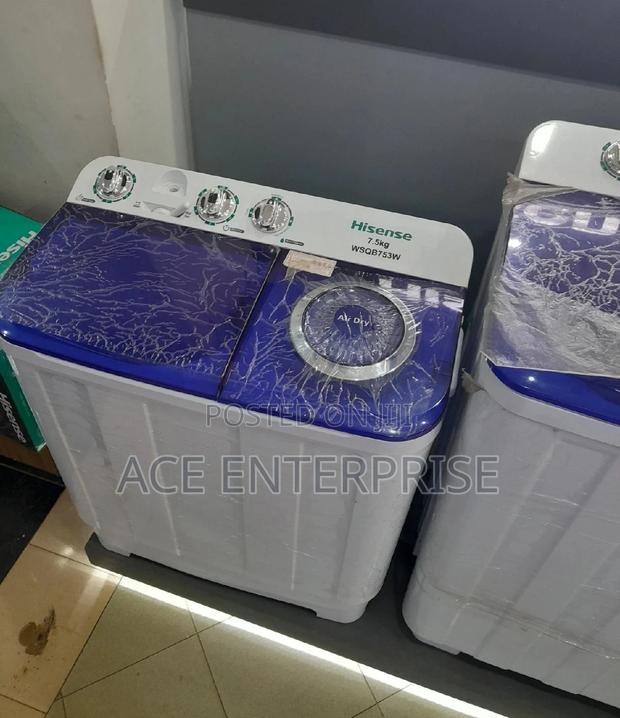 WSQB753W Hisense Washing Machine 7.5kgs