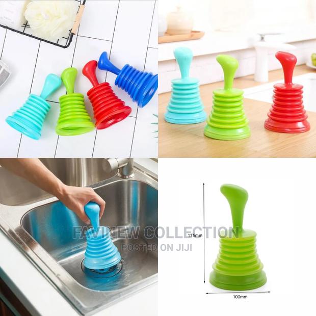 Silicone Sink Unblocker/ Plunger