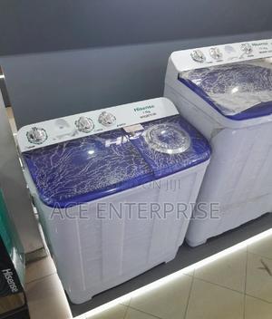Hisense 7.5kgs Washing Machine Top Load Twin Tab - thumbnail 2