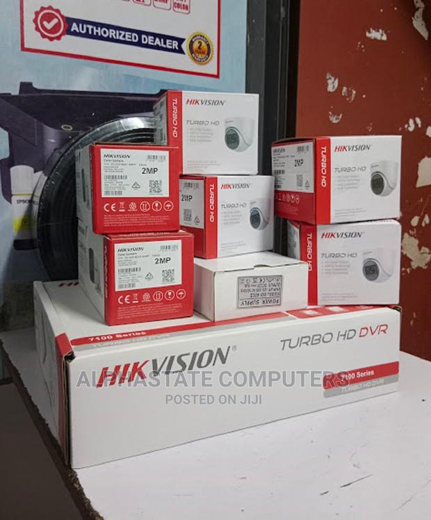 Hikvision Full HD (1080p) 4 CCTV Camera 4ch Full HD DVR Kit