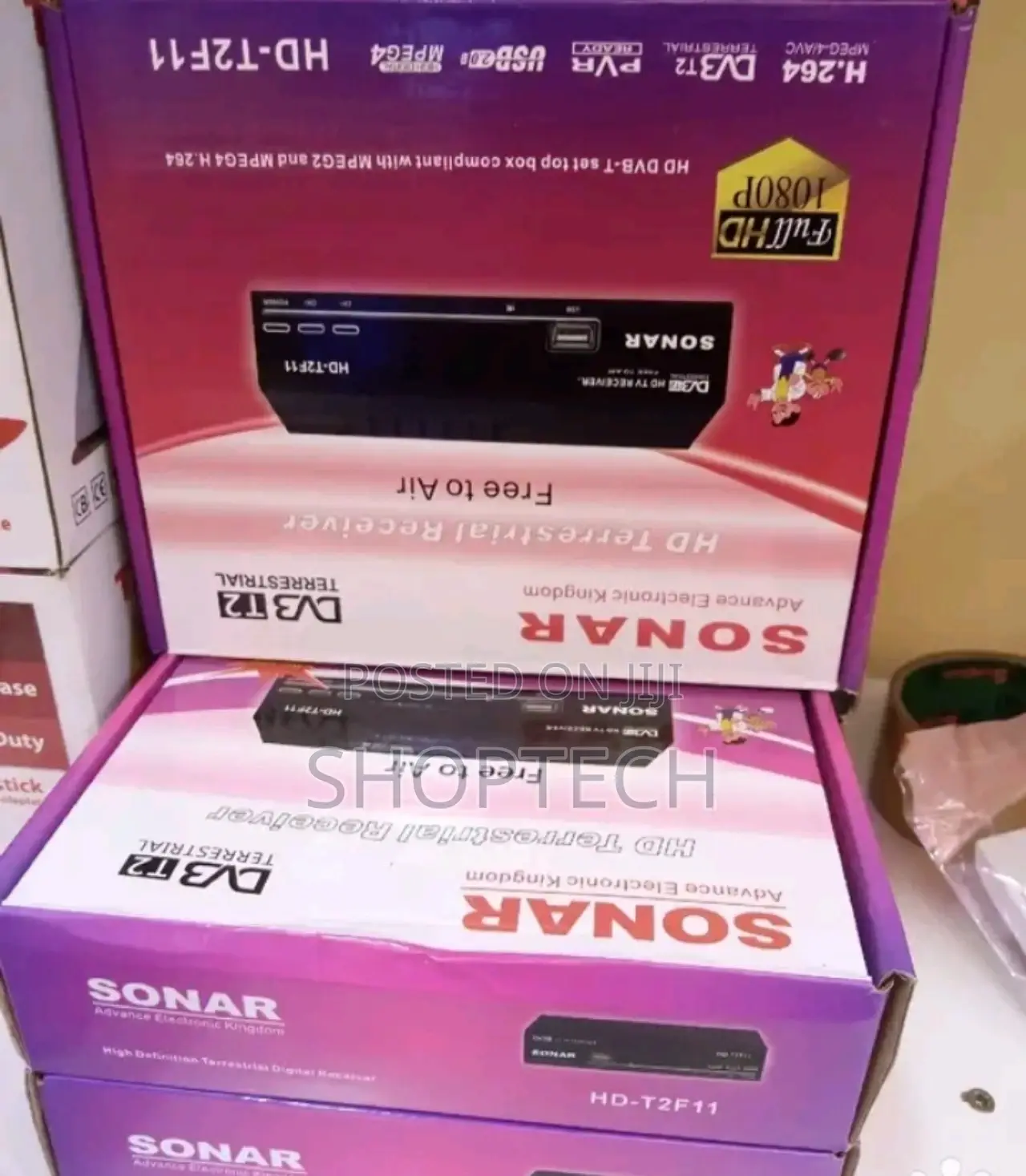 Sonar Free to Air Digital Set Box Decoder